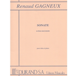 Sonate en deux mouvements -  Tuba and Piano