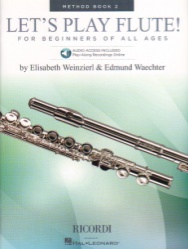 Let's Play Flute! Method Book 2 (Book/Audio Access)