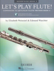Let's Play Flute! Repertoire Book 2 (Book/Audio Access)