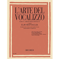 Art of the Vocalize, The - Mezzo-Soprano or Baritone