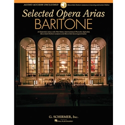 Selected Opera Arias (Bk/Audio Access) - Baritone