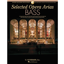 Selected Opera Arias (Bk/Audio Access) - Bass