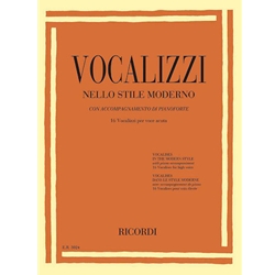 Vocalises in  Modern Style with Piano Accompaniment: 16 Vocalises for High Voice