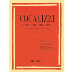 Vocalises in Modern Style with Piano Accompaniment: 16 Vocalises for Medium Voice