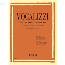 Vocalises in Modern Style: 16 Vocalises with Piano Accompaniment for Low Voice and Piano