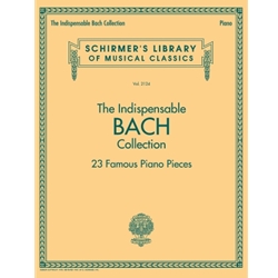 Indispensable Bach Collection - Piano Solo