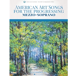 American Art Songs for the Progressing Singer - Mezzo-Soprano (Book/Audio)
