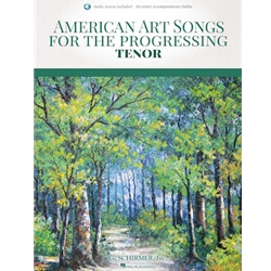 American Art Songs for the Progressing Singer - Tenor (Book/Audio)