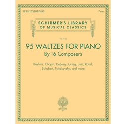 95 Waltzes for Piano by 16 Composers - Piano Solo