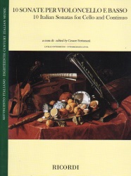 10 Italian Sonatas - Cello and Basso continuo (or Piano)