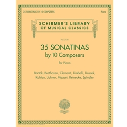 35 Sonatinas by 10 Composers for Piano - Piano Solo