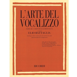 Art of the Vocalise, Part III: Course of High Difficulty - Mezzo or Baritone