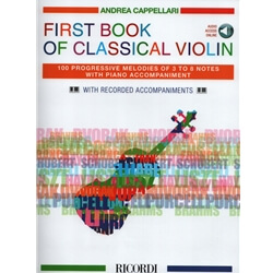 First Book of Classical Violin (Bk/Audio) - Violin and Piano