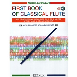 First Book of Classical Flute (Bk/Audio) - Flute and Piano