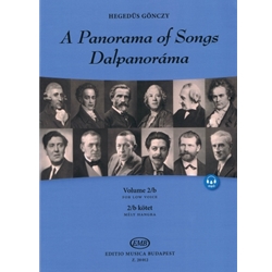 Panorama of Songs, Volume 2B - Low Voice