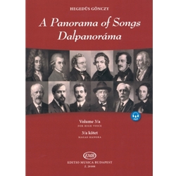 Panorama of Songs, Volume 3A - High Voice