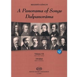 Panorama of Songs, Volume 3B - Low Voice