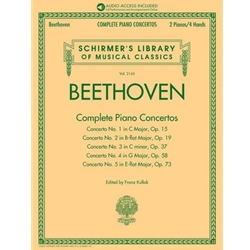 Complete Piano Concertos - 2 Piano/4 Hands