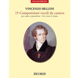 15 Composizioni Vocali da Camera - High Voice