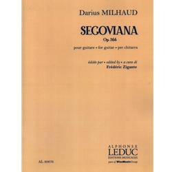 Segoviana, Op. 366 - Classical Guitar Solo