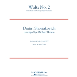 Waltz No. 2 - Saxophone Quartet AATB