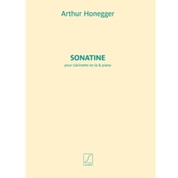Sonatine - Clarinet in A and Piano