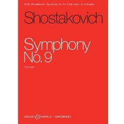 Symphony No. 9, Op. 70 in E-flat Major - Study Score