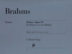 Waltzes, Op. 39 - 1 Piano, 4 Hands