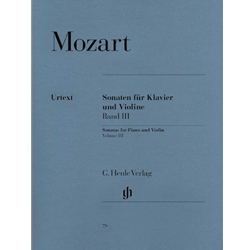 Sonatas, Vol. 3 ("Late Viennese Sonatas") - Violin and Piano