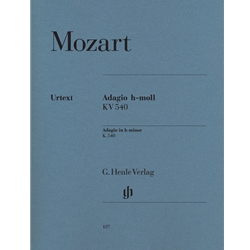 Adagio in B Minor, K. 540 - Piano