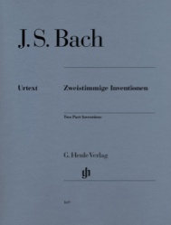 2-Part Inventions, BWV 772-786 (With Fingering) - Piano Solo