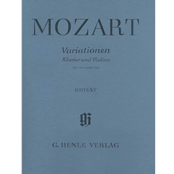 Variations, K. 359 and 360 - Violin and Piano