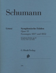 Symphonic Etudes, Op. 13 - Piano