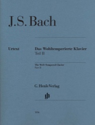 Well-Tempered Clavier, Vol. 2 (Without Fingering) - Piano