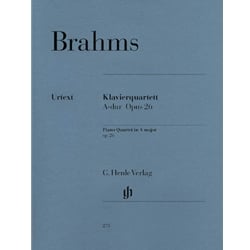 Quartet in A major, Op. 26 - Violin, Viola, Piano and Cello