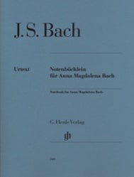 Notebook for Anna Magdalena Bach (With Fingering) - Piano