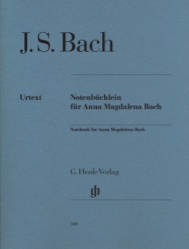 Notebook for Anna Magdalena Bach (With Fingering) - Piano