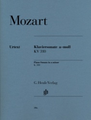 Piano Sonata in A Minor, K. 310