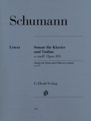 Violin Sonata No. 1 in A Minor, Op. 105 - Violin and Piano