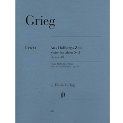 Holberg Suite, Op. 40 - Piano