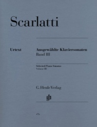 Selected Sonatas, Volume 3 - Piano