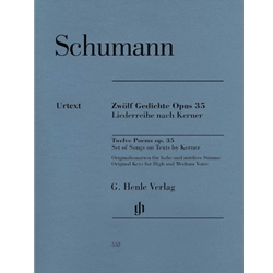 Zwolf Gedichte (12 Poems), Op. 35 - High or Medium Voice