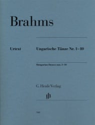 Hungarian Dances Nos. 1-10 - Piano Solo