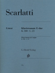 Sonata in E Major, K. 380, L. 23 - Piano