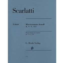 Sonata in D minor, K. 9, L. 413 - Piano