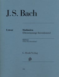 Sinfonias BWV 787-801 (3-Part Inventions) - Keyboard