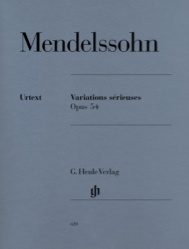 Variations Serieuses, Op. 54 - Piano