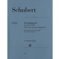 String Quartet in D minor, D 810 "Der Tod und das Madchen" - Parts