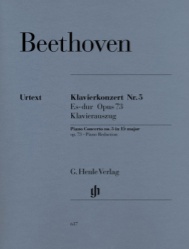 Concerto No. 5 in E-flat Major, Op. 73 - Piano