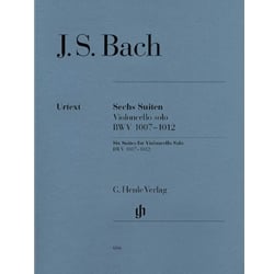 6 Suites, BWV 1007-1012 - Cello Unaccompanied